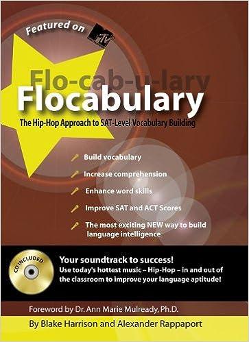 flocabulary the hip-hop approach to sat level vocabulary building 1st edition blake harrison, alexander