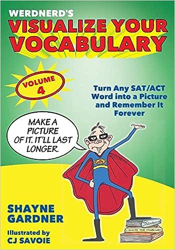 visualize your vocabulary turn any sat act word into a picture and remember it foreve volume 4 1st edition