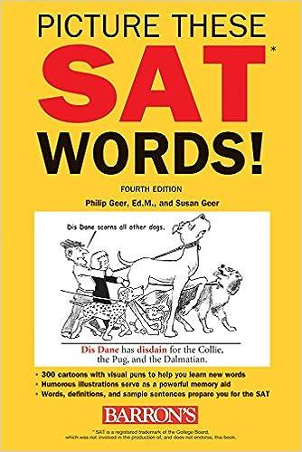 picture these sat words 4th edition philip geer, susan geer 143801077x, 978-1438010779