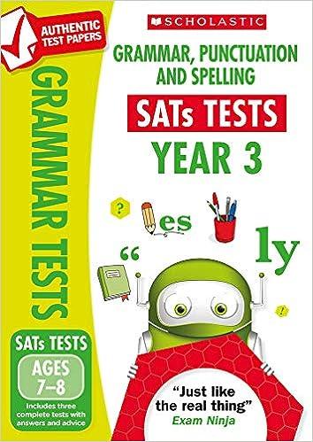 grammar punctuation and spelling sats test year 3 1st edition catherine casey 1407182943, 978-1407182940