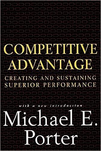 competitive advantage creating and sustaining superior performance 1st edition michael e. porter 0684841460,