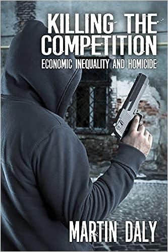 killing the competition economic inequality and homicide 1st edition martin daly 1412863368, 978-1412863360