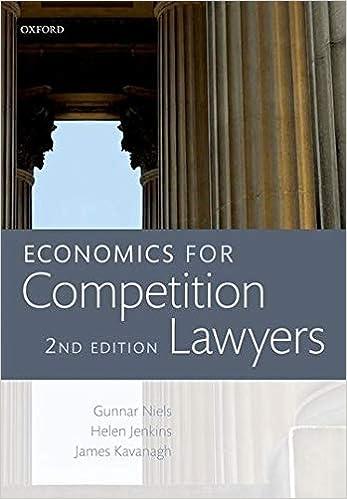 economics for competition lawyers 2e 2nd edition dr gunnar niels 0198717652, 978-0198717652