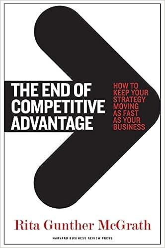 the end of competitive advantage 1st edition rita gunther mcgrath 9781422172810, 978-1422172810
