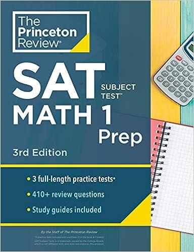 the princeton review sat subject test math 1 prep 3rd edition the princeton review 0525568980, 978-0525568988