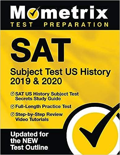 sat subject test us history 2019 and 2020 2020th edition mometrix college credit test team 151671170x,