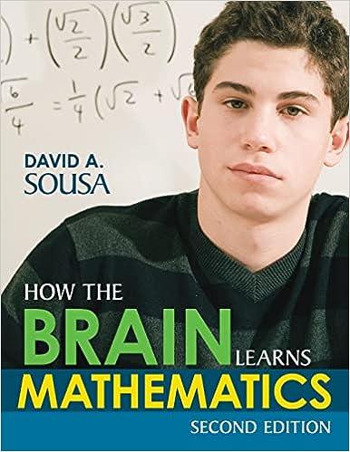 how the brain learns mathematics 2nd edition david a. sousa 1483368467, 978-1483368467