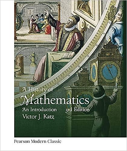 history of mathematics 3rd edition victor katz 9780134689524