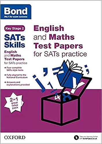 bond sats skills english and maths test paper pack for sats practice 1st edition michellejoy hughes