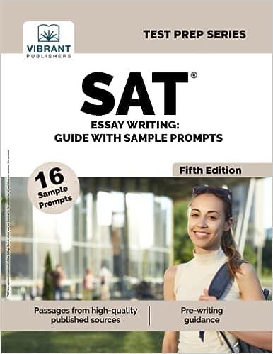 sat essay writing guide with sample prompts 5th edition vibrant publishers 1636510248, 978-1636510248