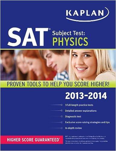 sat subject test physics 2013-2014 2014 edition kaplan 1609786017, 978-1609786014