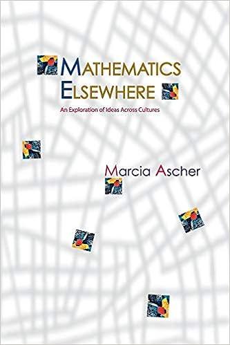 mathematics elsewhere an exploration of ideas across cultures 1st edition marcia ascher 0691120226,