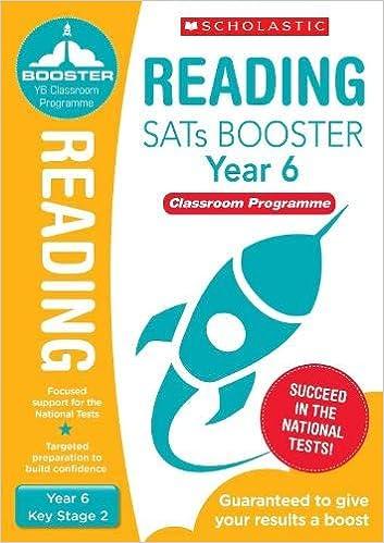 reading sats booster year 6 classroom programme 1st edition graham fletcher 1407160826, 978-1407160825