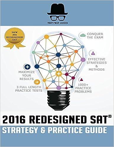 2016 redesigned sat strategy and practice guide 1st edition tpgenius development team, mark richtman