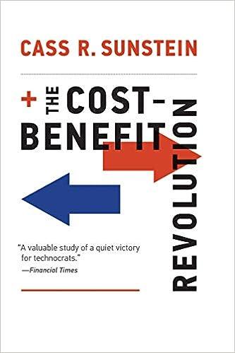 the cost benefit revolution 1st edition cass r. sunstein 0262538016, 978-0262538015