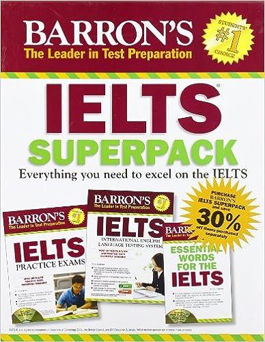 barrons ielts super pack everything you need to excel on the ielts 2nd edition dr. lin lougheed 1438074085,