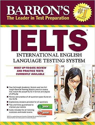 barrons ielts international english language testing system 4th edition dr. lin lougheed 1438076126,