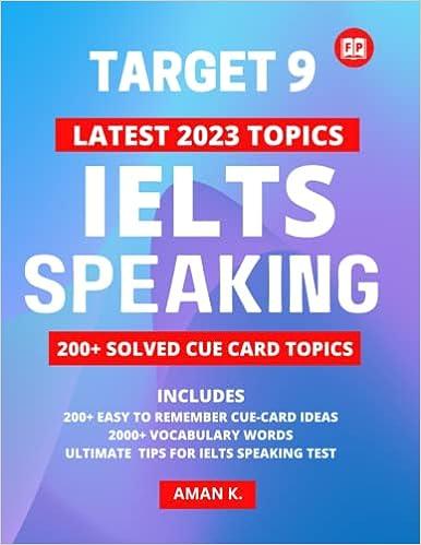 ielts speaking 200 plus solved cue card topics 2023 2023 edition aman k b0brhgknw3, 979-8372359260