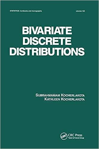 bivariate discrete distributions 1st edition kocherlakota ? 0367450321, 978-0367450328