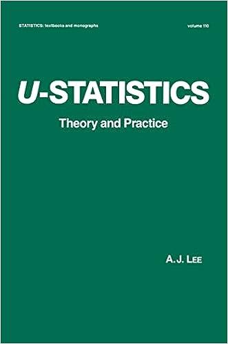 u statistics theory and practice 1st edition a j. lee 0824782534, 978-0824782535