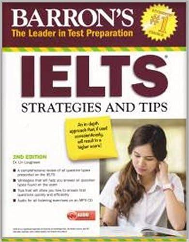 barrons ielts strategies and tips 4th edition lin lougheed 1438076401, 978-1438076409