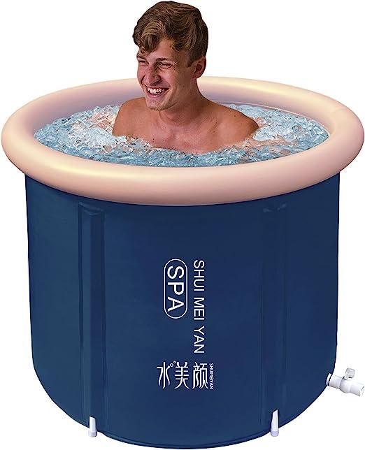shuimeiyan ice bath tub for cold plunge portable foldable  shuimeiyan b0b5zbkyn8