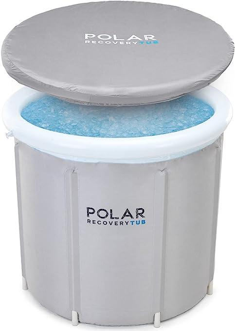 polar recovery tub large outdoor portable ice bath  polar recovery b0bsnww9mv