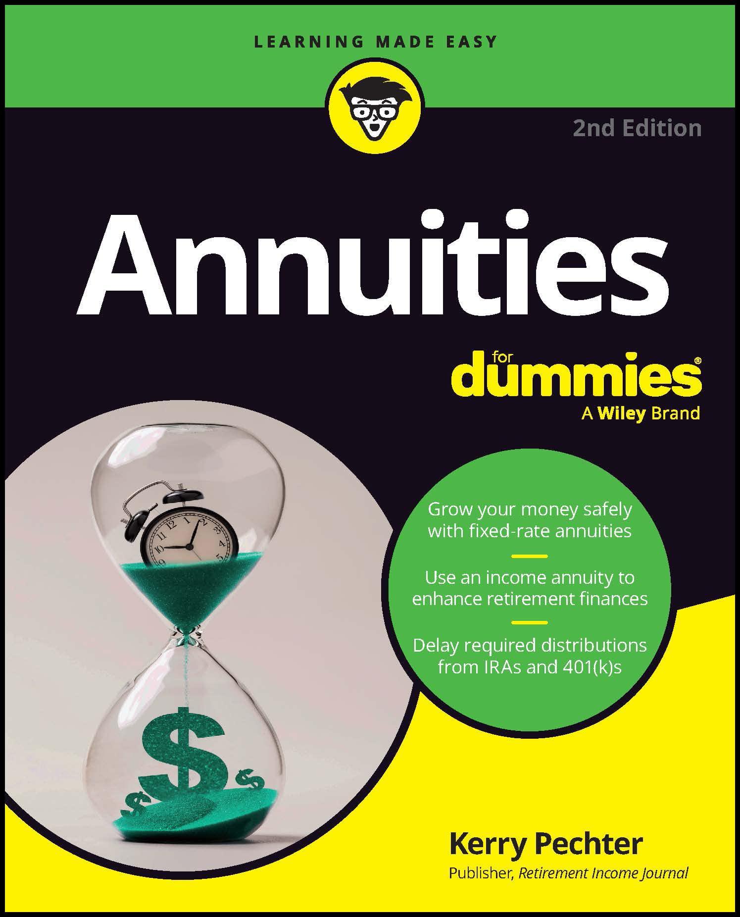 annuities for dummies 2nd edition kerry pechter 1394168586, 978-1394168583