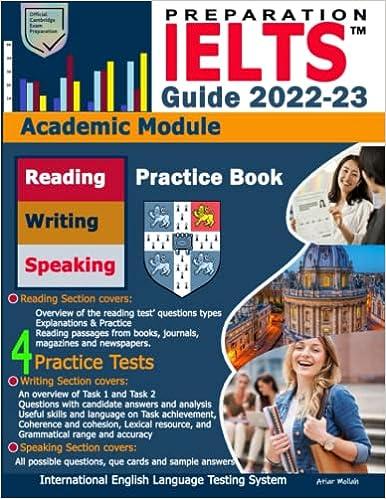 preparation ielts guide academic module reading writing and speaking 2022-2023 2023 edition atiar mollah