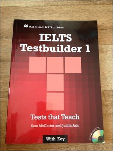 ielts testbuilder 1 tests that teach 1st edition s. mccarter, j. ash 1405014040, 978-1405014045