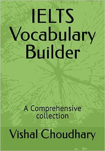 ielts vocabulary builder a comprehensive collection 1st edition vishal choudhary 1797524909, 978-1797524900