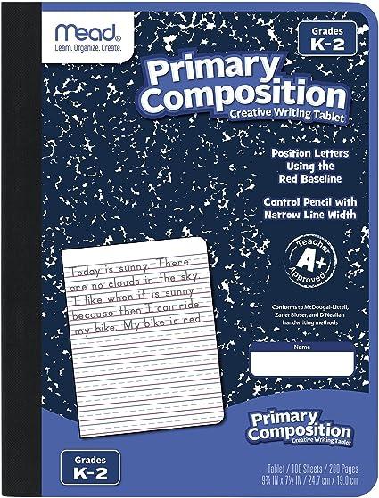 mead primary composition notebook  mead b001f38ywm