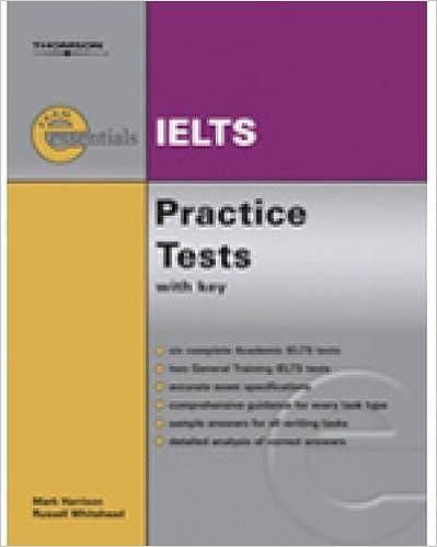 essential ielts practice tests 1st edition russell whitehead, mark harrison 1413009751, 978-1413009750