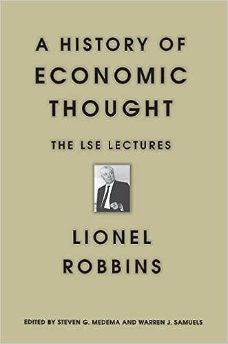 a history of economic thought 1st edition lionel robbins 069101244x, 978-0691012445