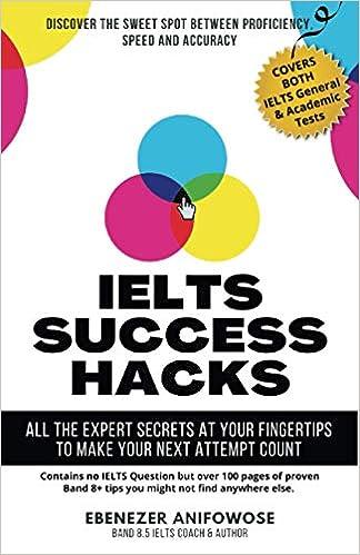 ielts success hacks all the expert secrets at your fingertips to make your next attempt count 1st edition
