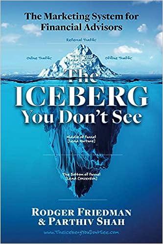 the iceberg you dont see the marketing system for financial advisors 1st edition rodger friedman, parthiv