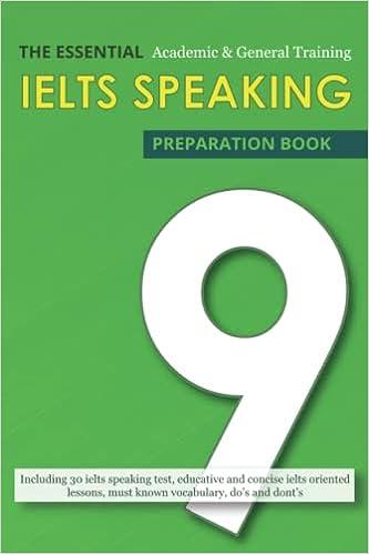 the essential ielts speaking preparation book 9 1st edition els paperback ielts edition b09svc84vf,