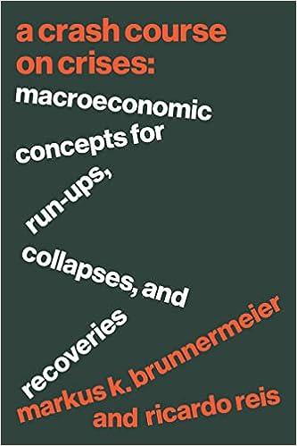 a crash course on crises macroeconomic concepts for run ups collapses and recoveries 1st edition markus k.
