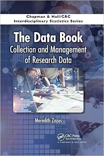 the data book collection and management of research data 1st edition meredith zozus 036773608x, 978-0367736088