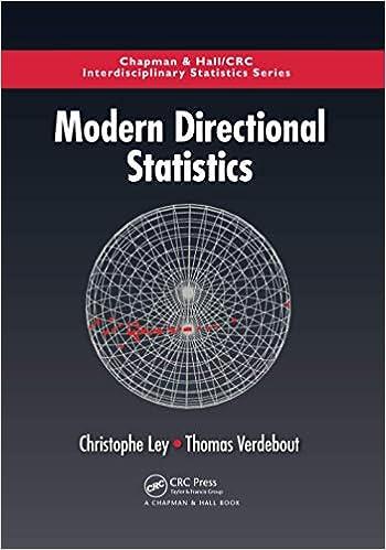 modern directional statistics 1st edition christophe ley 0367573016, 978-0367573010
