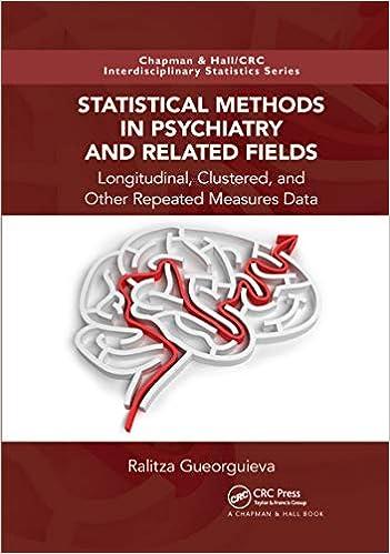 statistical methods in psychiatry and related fields longitudinal clustered and other repeated measures data