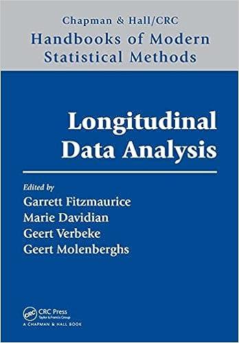 longitudinal data analysis 1st edition garrett fitzmaurice , marie davidian , geert verbeke, geert