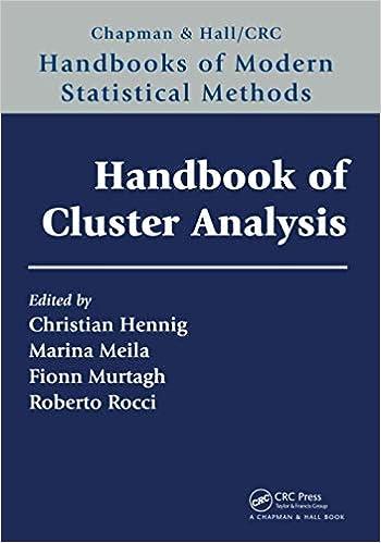 handbook of cluster analysis 1st edition christian hennig, marina meila,fionn murtagh, roberto rocci