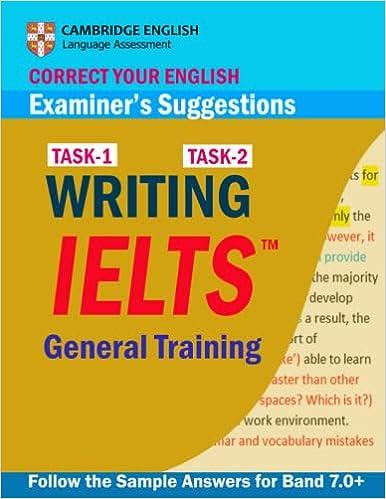 examiners suggestions writing ielts general training task 1 and task 2 1st edition delwer hossain b09gzsqz8b,