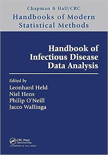 handbook of infectious disease data analysis 1st edition leonhard held, niel hens, philip o'neill  jacco
