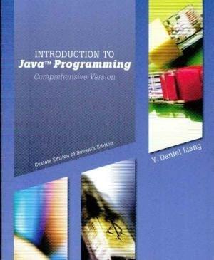 introduction to java programming comprehensive version 1st edition y.daniel liang 0558928471, 978-0558928476