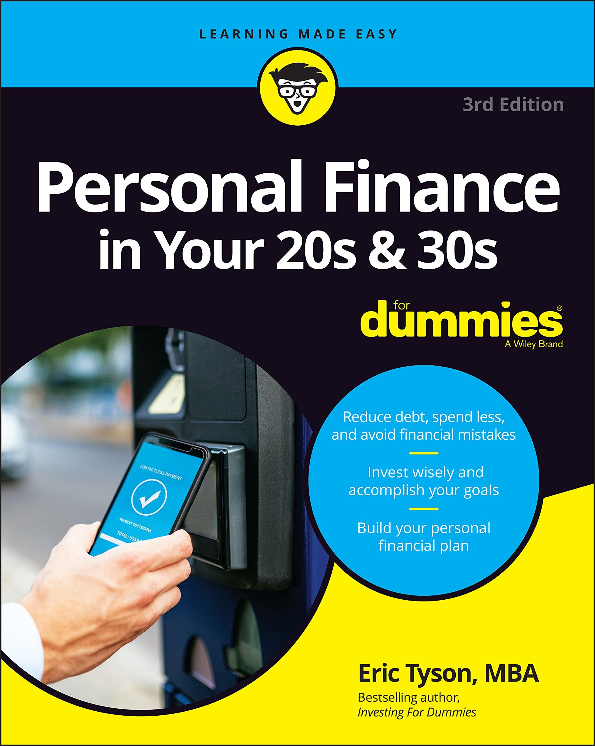 personal finance in your 20s and 30s for dummies 3rd edition eric tyson 1119805430, 978-1119805434