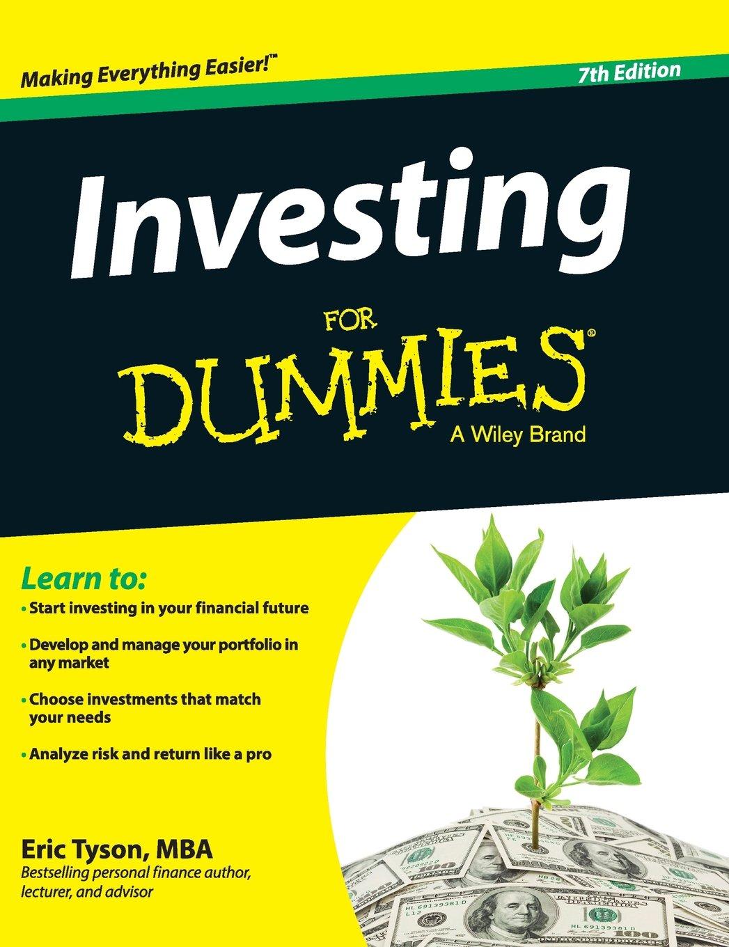 investing for dummies 7th edition eric tyson 1119175704, 978-1119175704