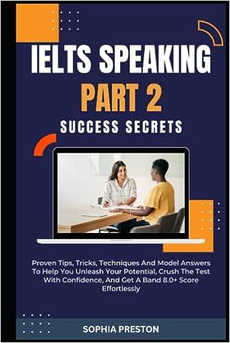 ielts speaking part 2 success secrets 1st edition sophia preston, carolyn phillips b0c47q57gq, 979-8393760557