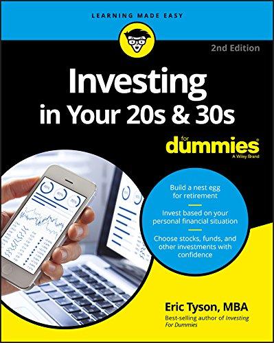 investing in your 20s and 30s for dummies 2nd edition eric tyson 1119431409, 978-1119431404
